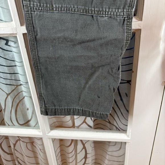 Carhartt 36/34 Green RipStop Double Knee Workout Pants - Picture 6 of 11